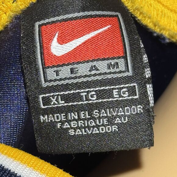 Nike Team West Virginia Mountaineers #10 Football Jersey Men’s XL Rich Rod Era - Picture 7 of 8